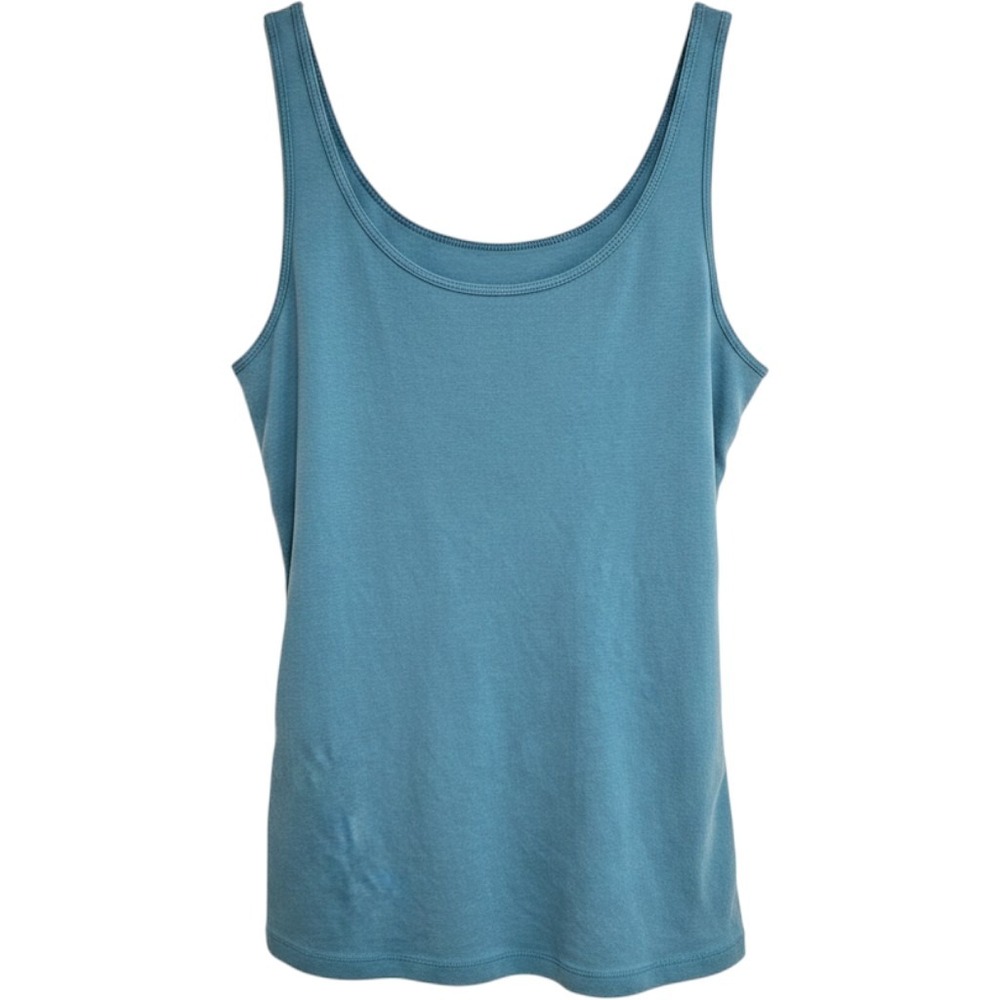 Eileen Fisher Womens‎ Organic Cotton Tank Top Capsule Minimalist Boho Relaxed M